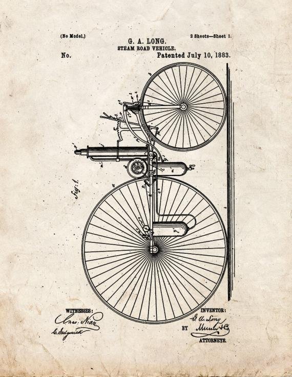 Patent Blueprint 780 1 12 A4 Photo Print