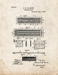 Patent Blueprint 782 1 12 A4 Photo Print