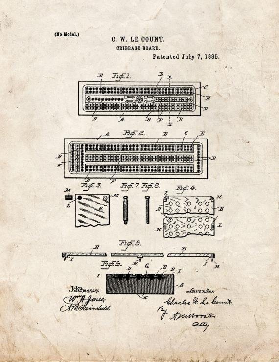 Patent Blueprint 782 1 12 A4 Photo Print
