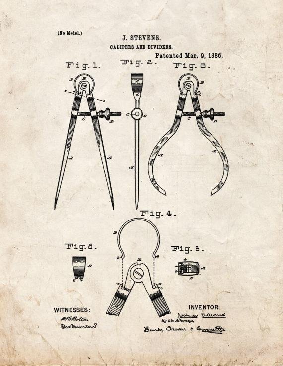 Patent Blueprint 783 1 12 A4 Photo Print