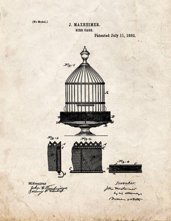 Patent Blueprint 784 1 12 A4 Photo Print