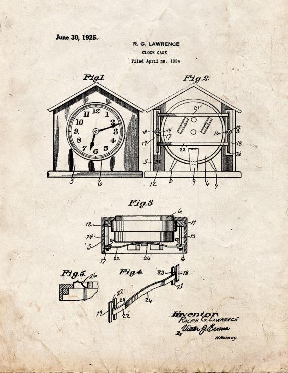 Patent Blueprint 795 1 12 A4 Photo Print