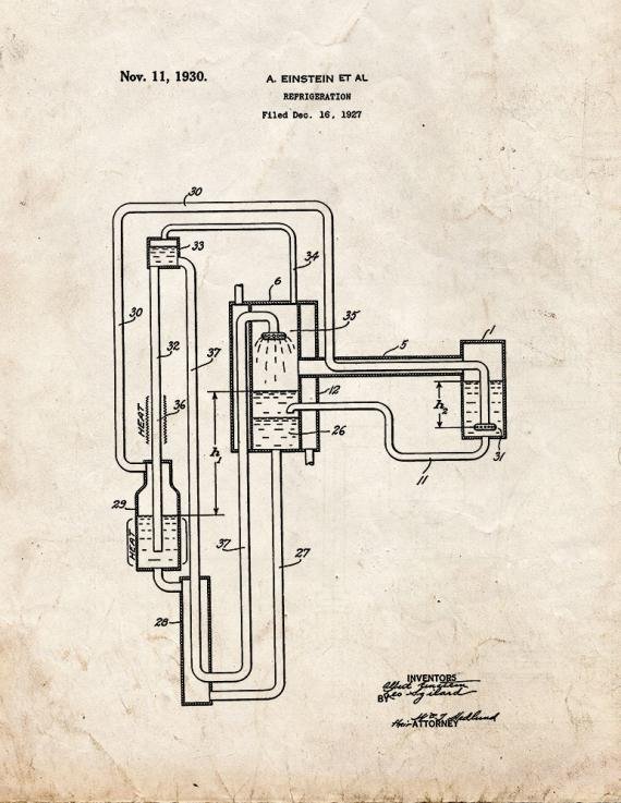 Patent Blueprint 805 1 12 A4 Photo Print