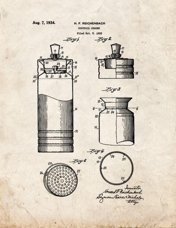 Patent Blueprint 818 1 12 A4 Photo Print
