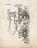 Patent Blueprint 819 1 12 A4 Photo Print