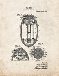 Patent Blueprint 830 1 12 A4 Photo Print