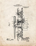 Patent Blueprint 834 1 12 A4 Photo Print