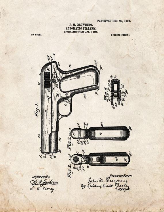 Patent Blueprint 84 1 12 A4 Photo Print