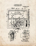 Patent Blueprint 842 1 12 A4 Photo Print