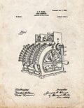 Patent Blueprint 849 1 12 A4 Photo Print