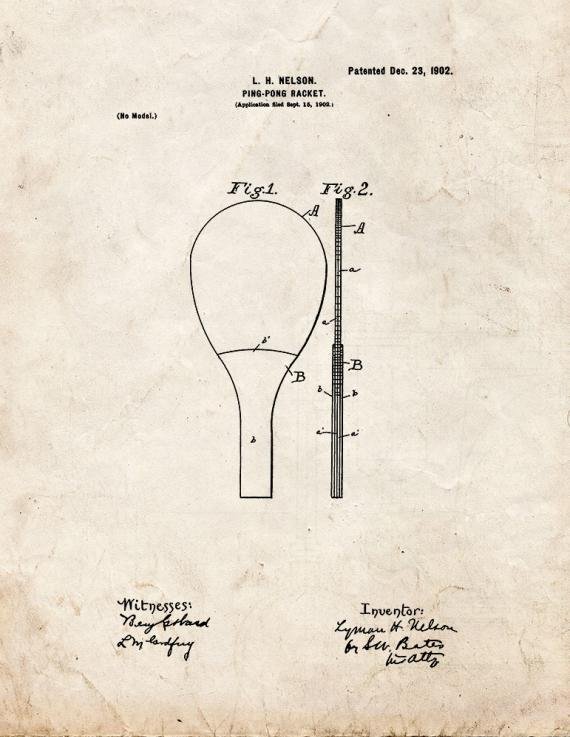 Patent Blueprint 851 1 12 A4 Photo Print