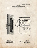 Patent Blueprint 854 1 12 A4 Photo Print