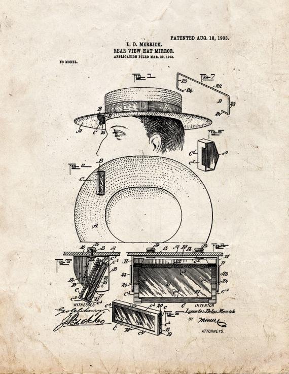 Patent Blueprint 856 1 12 A4 Photo Print