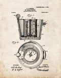 Patent Blueprint 872 1 12 A4 Photo Print