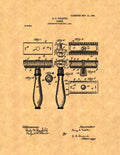 Patent Blueprint 878 1 12 80 paper A4 Photo Print