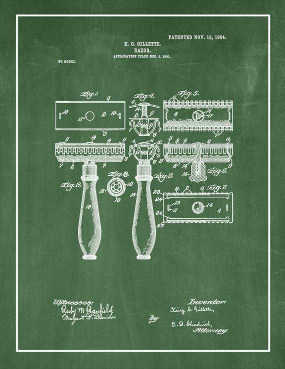 Patent Blueprint 878 1 12 80 paper gchb A4 Photo Print