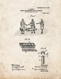 Patent Blueprint 881 1 12 A4 Photo Print