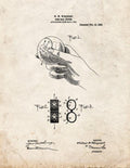 Patent Blueprint 889 1 12 A4 Photo Print