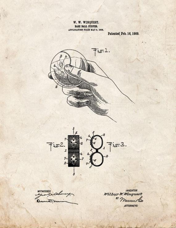 Patent Blueprint 889 1 12 A4 Photo Print