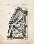 Patent Blueprint 899 1 12 A4 Photo Print