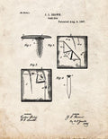 Patent Blueprint 912 1 12 A4 Photo Print