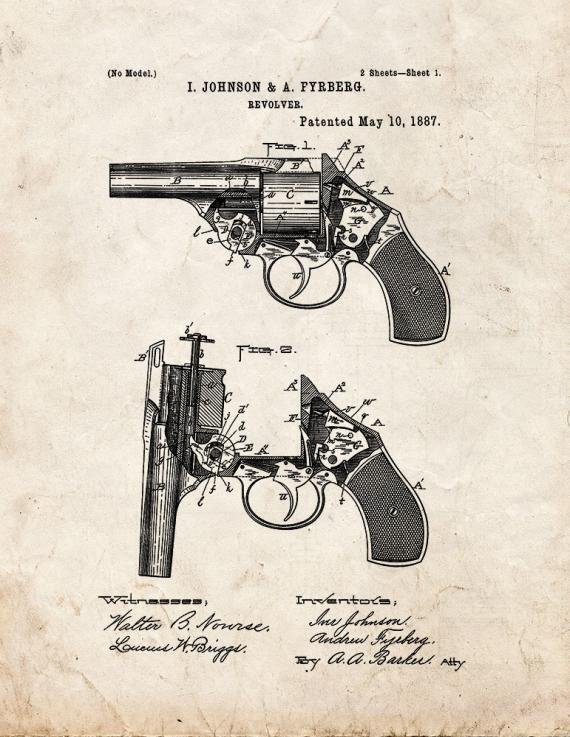 Patent Blueprint 921 1 12 A4 Photo Print