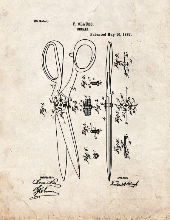 Patent Blueprint 927 1 12 A4 Photo Print