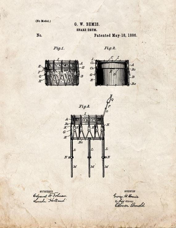 Patent Blueprint 936 1 12 A4 Photo Print