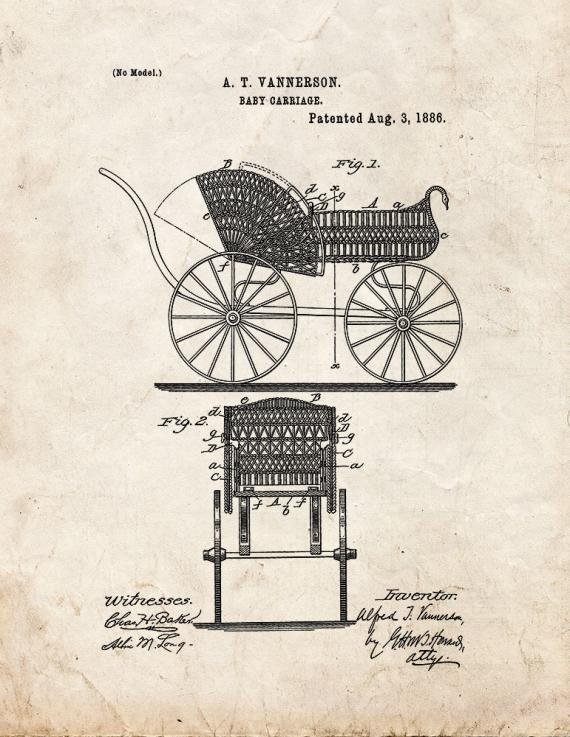 Patent Blueprint 937 1 12 A4 Photo Print