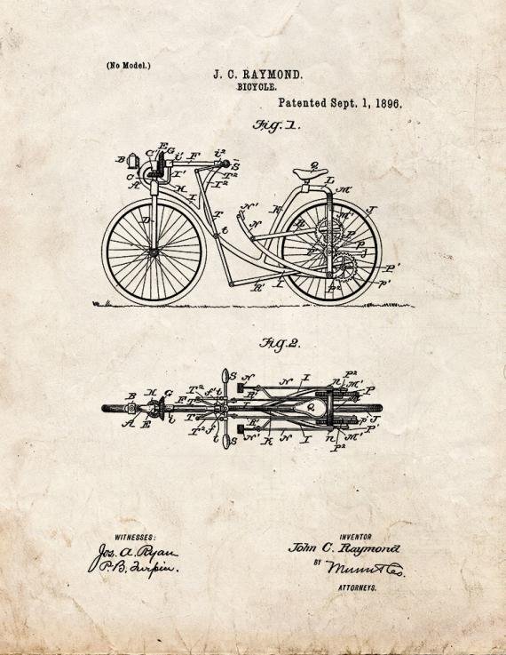 Patent Blueprint 945 1 12 A4 Photo Print