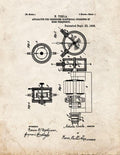 Patent Blueprint 946 1 12 A4 Photo Print