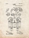 Patent Blueprint 954 1 12 A4 Photo Print