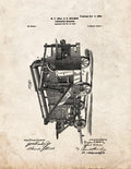 Patent Blueprint 963 1 12 A4 Photo Print