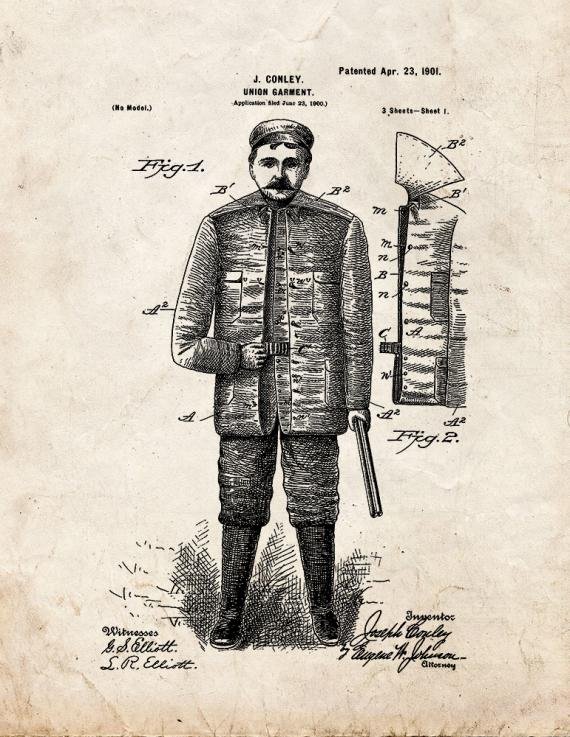 Patent Blueprint 980 1 12 A4 Photo Print