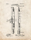 Patent Blueprint 990 1 12 A4 Photo Print