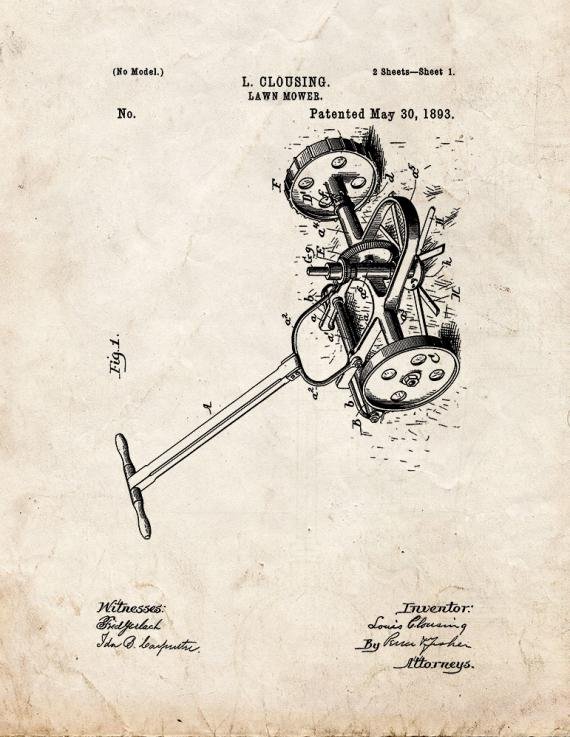 Patent Blueprint 999 1 12 A4 Photo Print
