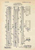 Patent Blueprint EngineersRuler A4 Photo Print