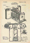 Patent Blueprint PhotographicCamera 2 A4 Photo Print