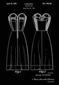 Patent Blueprint Slip black A4 Photo Print