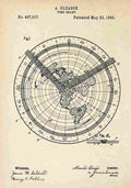 Patent Blueprint TimeChart A4 Photo Print