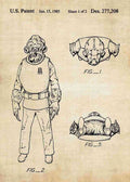Patent Blueprint admiral ackbar A4 Photo Print