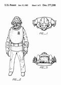 Patent Blueprint admiral ackbar 4 A4 Photo Print