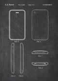 Patent Blueprint apple iphone A4 Photo Print