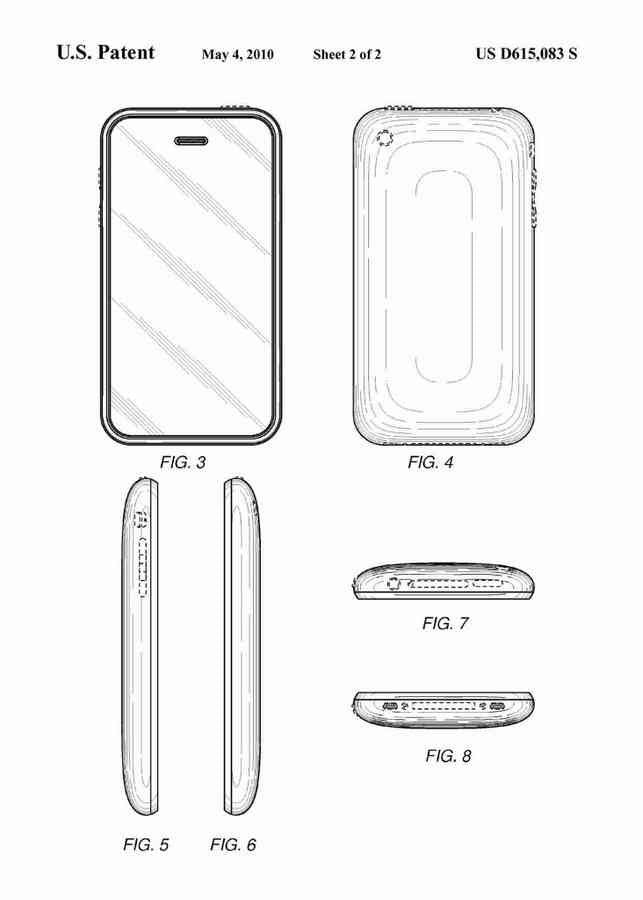 Patent Blueprint apple iphone 4 A4 Photo Print