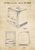 Patent Blueprint apple macintosh 3 A4 Photo Print