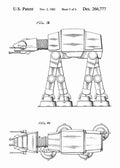Patent Blueprint at at walker 4 A4 Photo Print