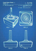 Patent Blueprint atari 3 A4 Photo Print