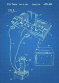 Patent Blueprint atari console 3 A4 Photo Print