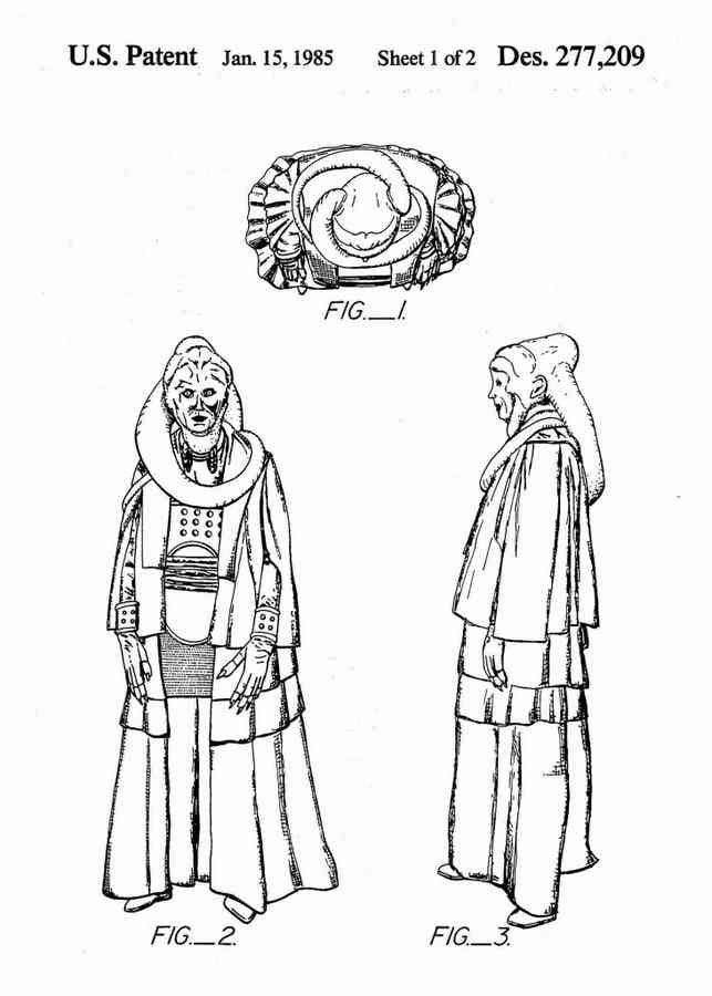 Patent Blueprint bib fortuna 4 A4 Photo Print