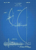 Patent Blueprint bow and arrow 3 A4 Photo Print